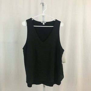 🥰3☆$25. Bar III NEW Black Simple Tank Top NWT I I